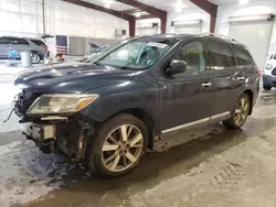 Salvage cars for sale at Avon, MN auction: 2016 Nissan Pathfinder S