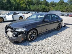 Salvage cars for sale at Ellenwood, GA auction: 2021 BMW 540 I