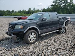 Ford salvage cars for sale: 2007 Ford F150 Supercrew