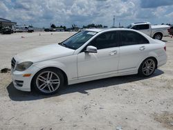 Salvage cars for sale at Arcadia, FL auction: 2014 Mercedes-Benz C 250