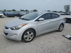 Salvage cars for sale at Kansas City, KS auction: 2013 Hyundai Elantra GLS