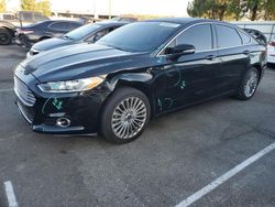 Salvage cars for sale at Rancho Cucamonga, CA auction: 2016 Ford Fusion Titanium