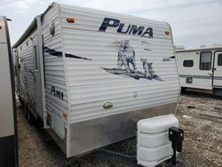 Salvage trucks for sale at Greenwood, NE auction: 2008 Wildwood Puma