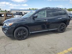 Nissan salvage cars for sale: 2018 Nissan Pathfinder S