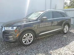 Audi salvage cars for sale: 2017 Audi Q7 Premium Plus