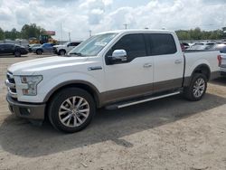 Salvage cars for sale at Newton, AL auction: 2015 Ford F150 Supercrew