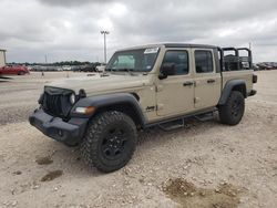 Salvage cars for sale at Temple, TX auction: 2020 Jeep Gladiator Sport