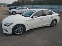 Infiniti Q50 Luxe salvage cars for sale: 2019 Infiniti Q50 Luxe