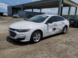 Salvage cars for sale at West Palm Beach, FL auction: 2019 Chevrolet Malibu LS