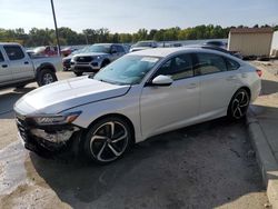 Salvage cars for sale at Louisville, KY auction: 2018 Honda Accord Sport