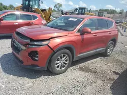 Salvage cars for sale at Hueytown, AL auction: 2019 Hyundai Santa FE SE