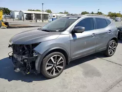 Salvage cars for sale at Sacramento, CA auction: 2017 Nissan Rogue Sport S