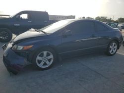 Salvage cars for sale from Copart Wilmer, TX: 2007 Honda Civic EX