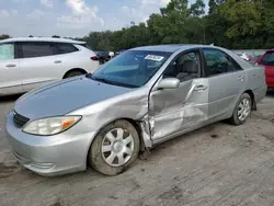 Toyota salvage cars for sale: 2004 Toyota Camry LE