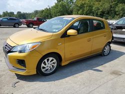 Salvage cars for sale at Ellwood City, PA auction: 2021 Mitsubishi Mirage ES