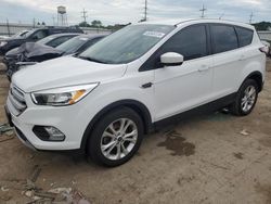 Salvage cars for sale at Chicago Heights, IL auction: 2017 Ford Escape SE