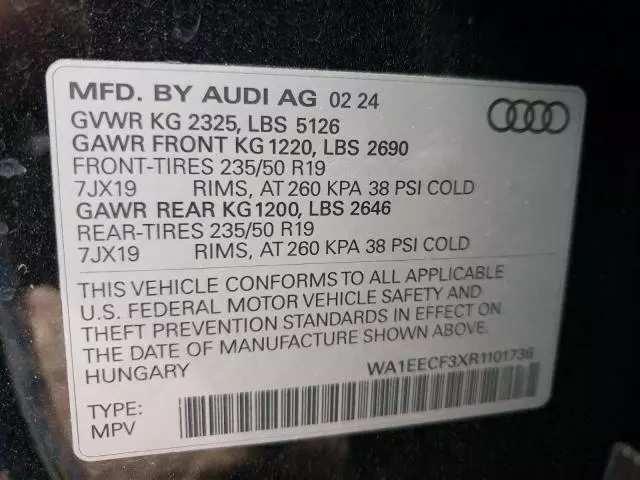 2024 Audi Q3 Premium Plus S Line 45