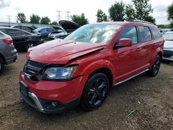 Salvage Cars with No Bids Yet For Sale at auction: 2018 Dodge Journey Crossroad