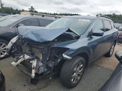 Salvage cars for sale at Exeter, RI auction: 2014 Mazda CX-9 Touring