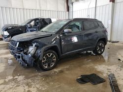 Jeep Compass salvage cars for sale: 2018 Jeep Compass Trailhawk