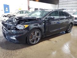 Salvage cars for sale at Blaine, MN auction: 2017 Ford Fusion Sport