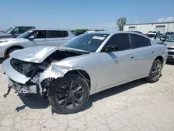 Salvage cars for sale at Kansas City, KS auction: 2021 Dodge Charger SXT