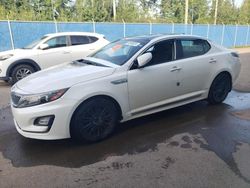 Salvage cars for sale from Copart Atlantic Canada Auction, NB: 2016 KIA Optima Hybrid