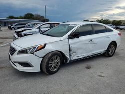 Salvage cars for sale at Orlando, FL auction: 2017 Hyundai Sonata SE