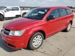 2015 Dodge Journey SE en venta en Grand Prairie, TX