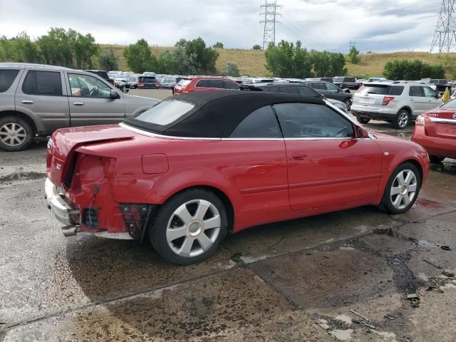 2004 Audi A4 3.0 Cabriolet