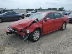 Salvage cars for sale from Copart Kansas City, KS: 2012 Chevrolet Impala LT