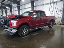 Salvage cars for sale at Ham Lake, MN auction: 2016 Ford F150 Super Cab