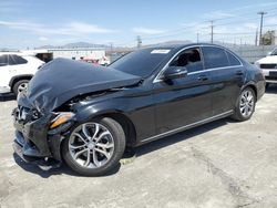 Salvage cars for sale at Sun Valley, CA auction: 2017 Mercedes-Benz C300