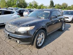 Infiniti salvage cars for sale: 2005 Infiniti FX35