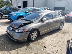 Honda salvage cars for sale: 2007 Honda Civic LX