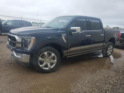 Salvage cars for sale at Houston, TX auction: 2022 Ford F150 Supercrew