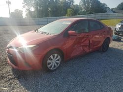 Salvage cars for sale at Gastonia, NC auction: 2016 Toyota Corolla L