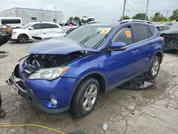 Salvage cars for sale at Chicago Heights, IL auction: 2015 Toyota Rav4 XLE