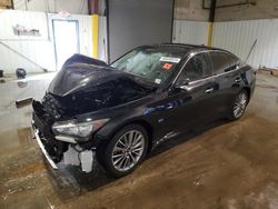 Salvage cars for sale at Glassboro, NJ auction: 2018 Infiniti Q50 Luxe