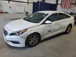 Salvage cars for sale at Byron, GA auction: 2015 Hyundai Sonata SE