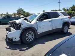 Chevrolet Vehiculos salvage en venta: 2018 Chevrolet Traverse LS