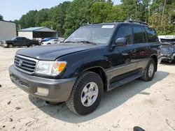 Toyota Land Cruiser salvage cars for sale: 2000 Toyota Land Cruiser