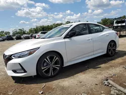 Nissan salvage cars for sale: 2021 Nissan Sentra SR