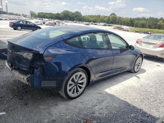 2022 Tesla Model 3