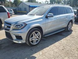 Mercedes-Benz salvage cars for sale: 2015 Mercedes-Benz GL 550 4matic