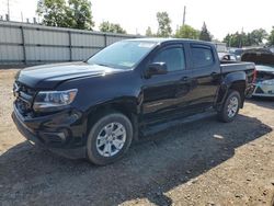 Salvage cars for sale from Copart Lansing, MI: 2021 Chevrolet Colorado LT