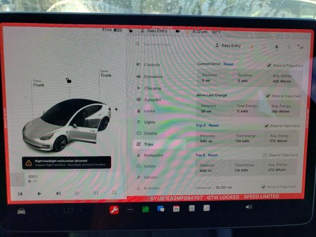 2021 Tesla Model 3