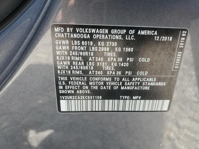 2019 Volkswagen Atlas SE