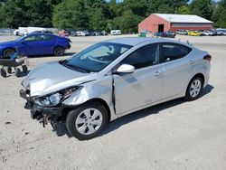 Vehiculos salvage en venta de Copart Mendon, MA: 2016 Hyundai Elantra SE