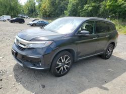 Salvage cars for sale at Marlboro, NY auction: 2019 Honda Pilot Touring